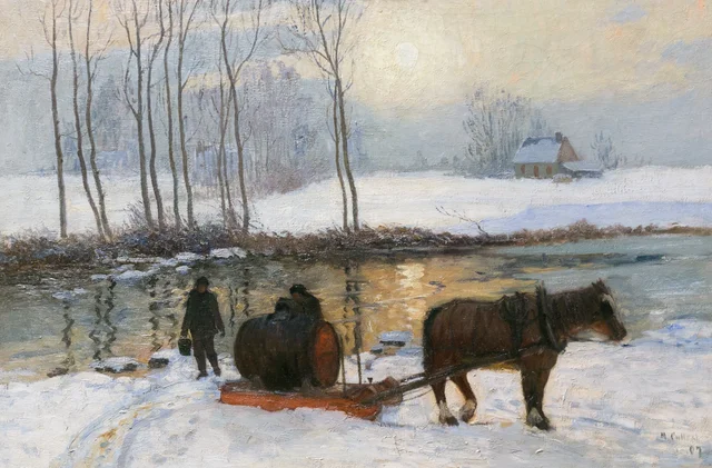 Los aguadores, Maurice Cullen