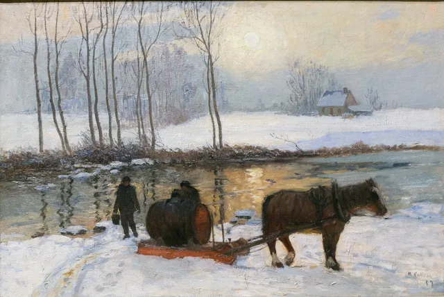 Os aguadeiros, Maurice Cullen