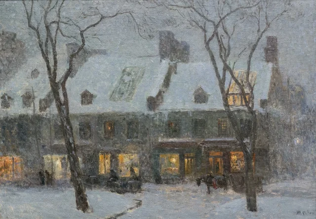 Viejas casas en Montreal