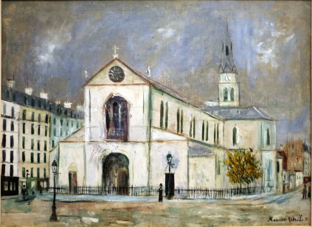 Église de Clignancourt, Maurice Utrillo