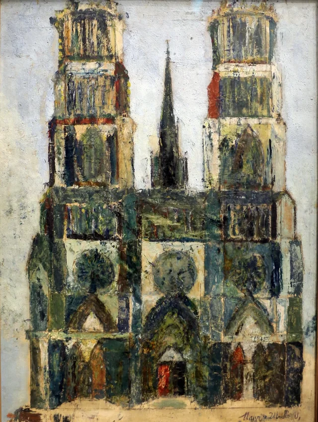 Grande cathédrale ou cathédrale d'Orléans, Maurice Utrillo
