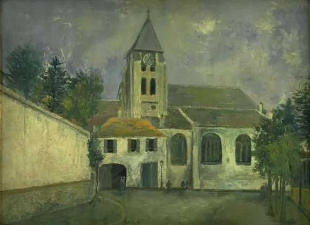 L'église de Groslay, Maurice Utrillo