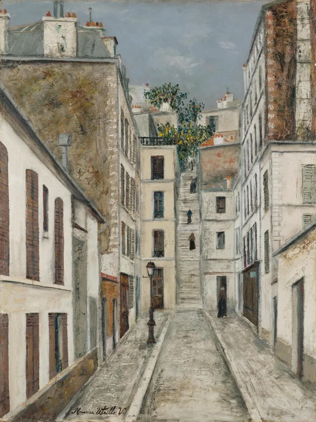 L'Impasse Cottin, Maurice Utrillo