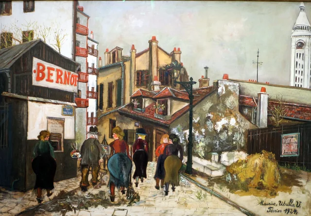 La Maison Bernot, Maurice Utrillo