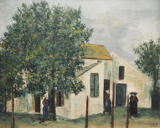 La casa blanca, Maurice Utrillo