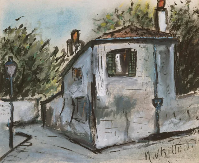 La maison de Berlioz à Montmartre, Maurice Utrillo