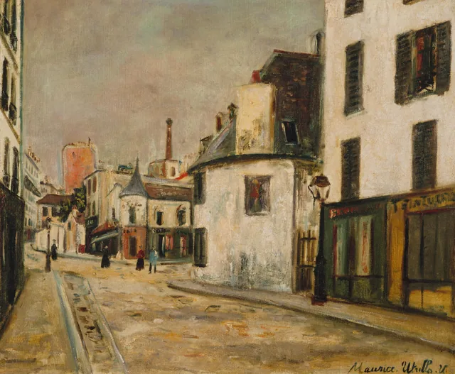 La rue du Mont-Cenis, Maurice Utrillo
