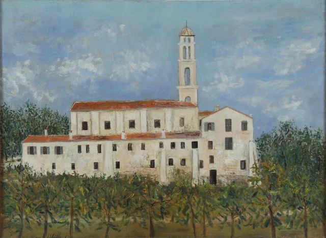 Le couvent de Piedicroce en Corse, Maurice Utrillo