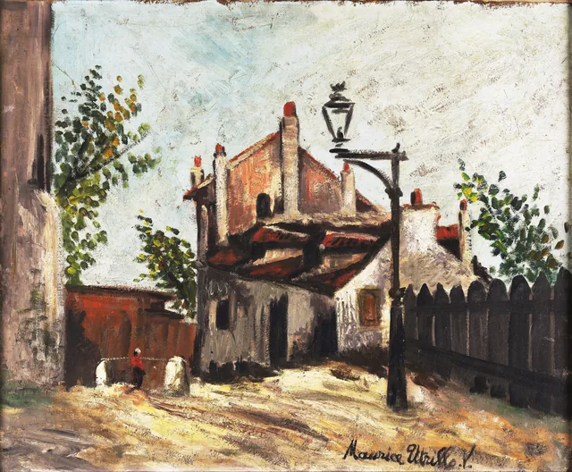 Rue du Mont-Cenis, Maurice Utrillo