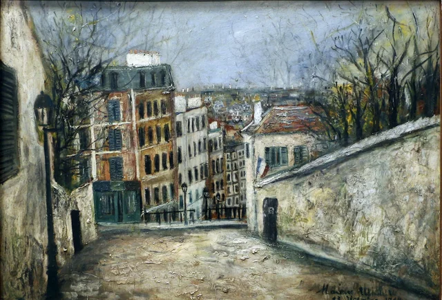 Rue du Mont-Cenis, Maurice Utrillo