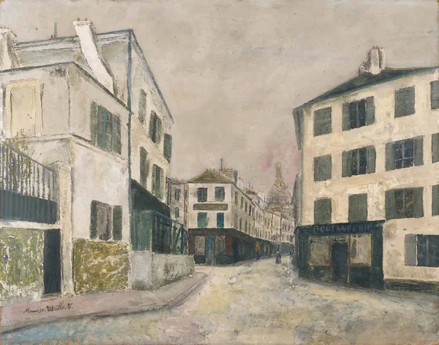 Rue Norvins, Maurice Utrillo