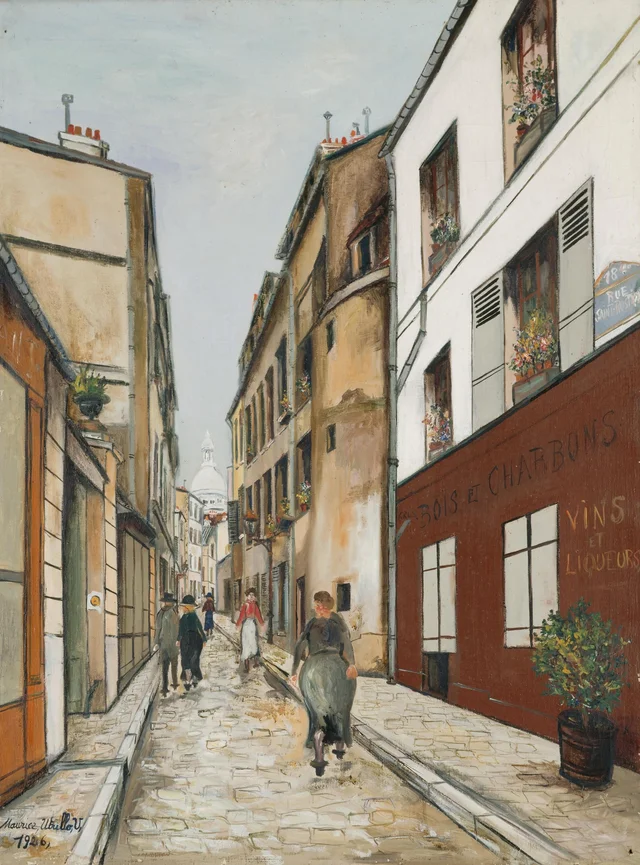 Rue Saint-Rustique in Montmartre