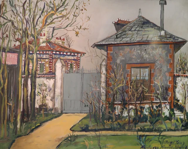 Scène à Ivry, Maurice Utrillo