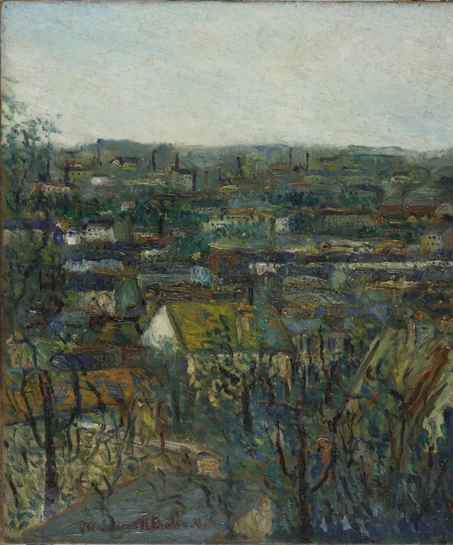 Toits à Montmagny, Maurice Utrillo