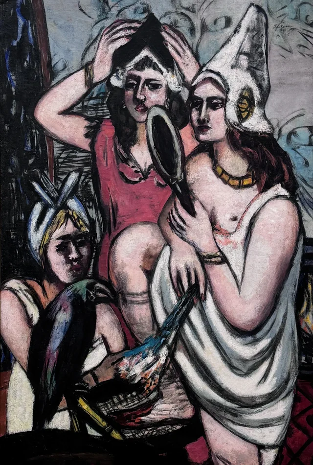 Before the Costume Party (Three Women), Max Beckmann