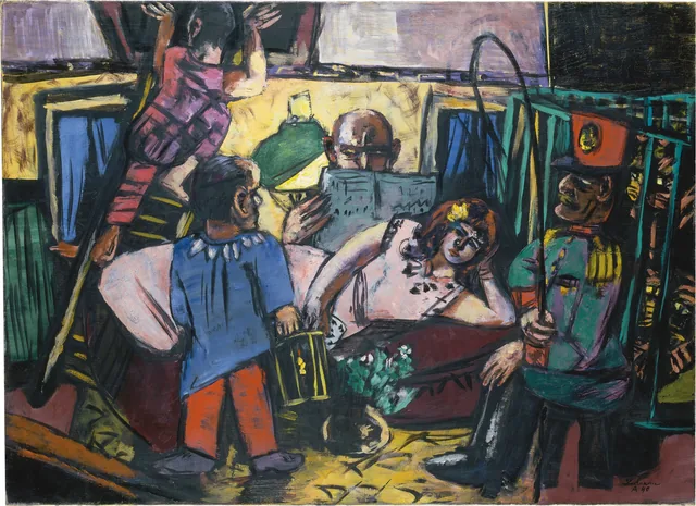 Circus Caravan, Max Beckmann