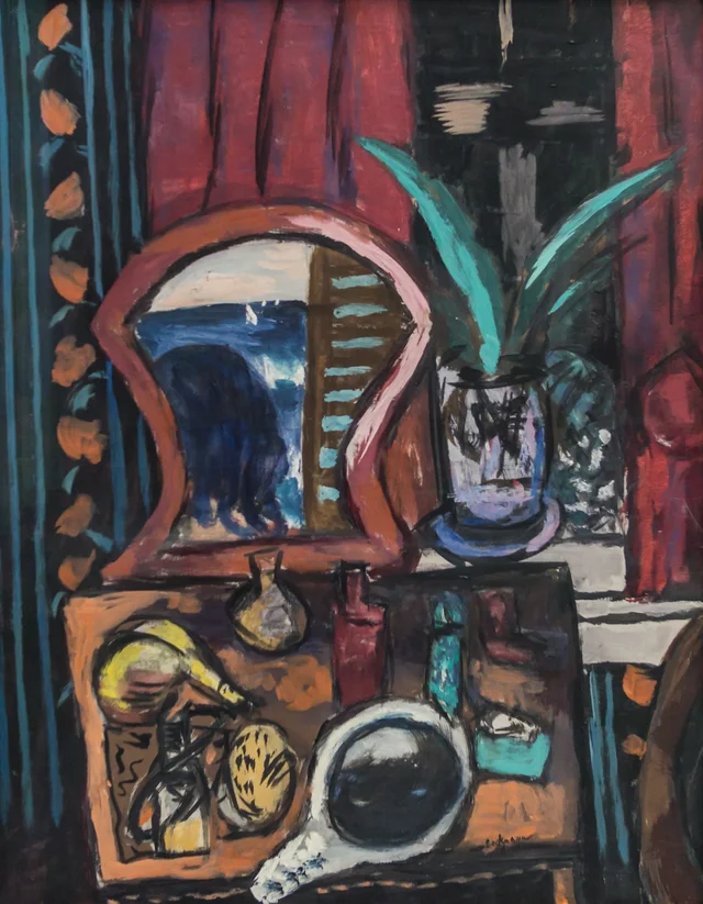 Nature morte à la coiffeuse, Max Beckmann