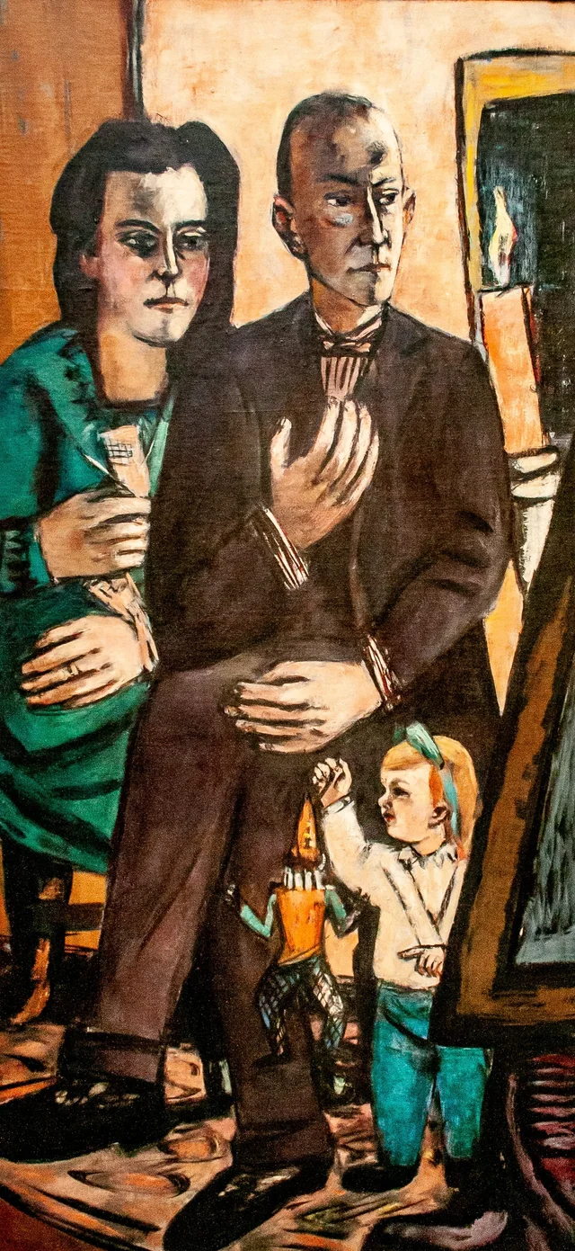 Portrait of the Family Lütjens, Max Beckmann