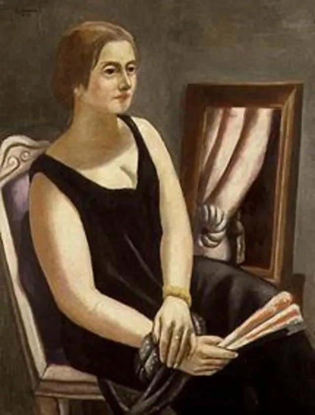 Portrait of Minna Beckmann-Tube, Max Beckmann