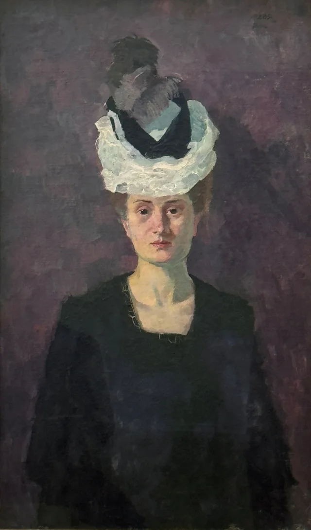Retrato de Minna Tube-Beckmann