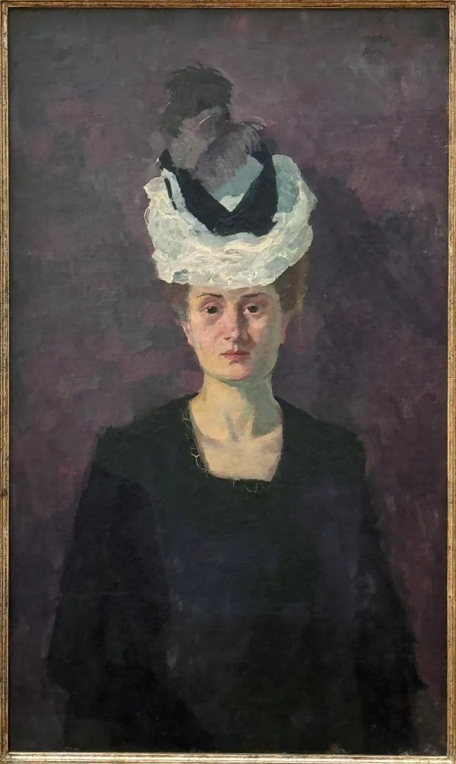 Portrait of Minna Tube-Beckmann