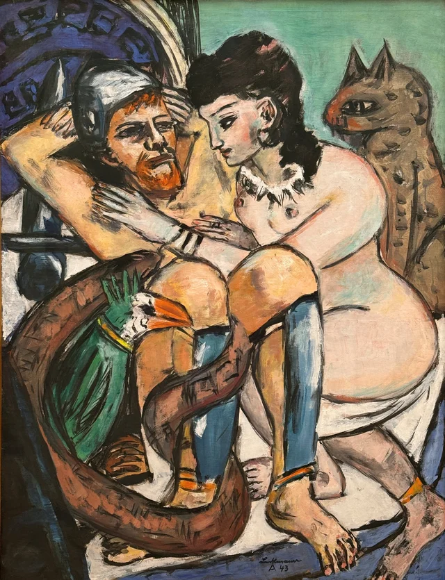 Odysseus and Calypso, Max Beckmann