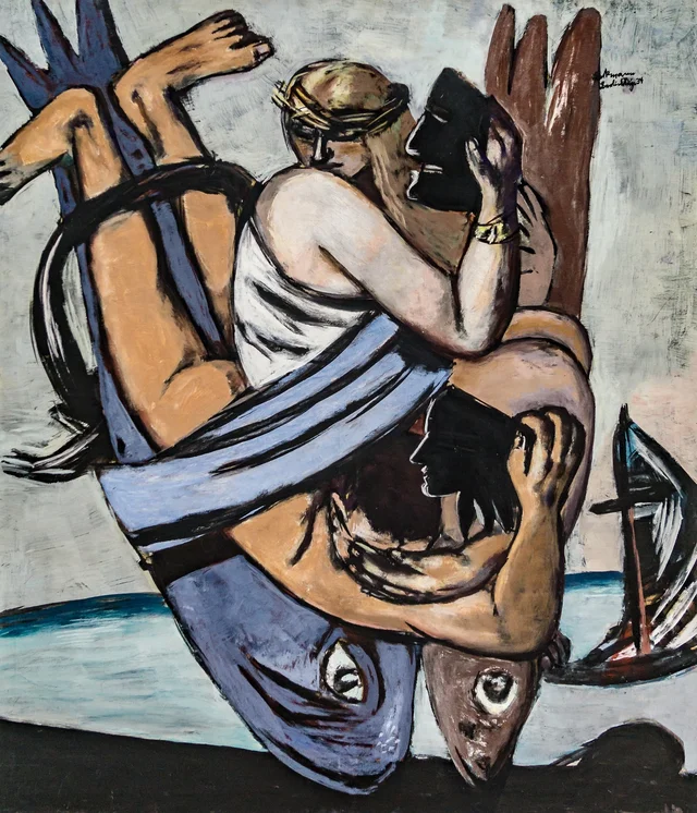 Viaje sobre el pez, Max Beckmann