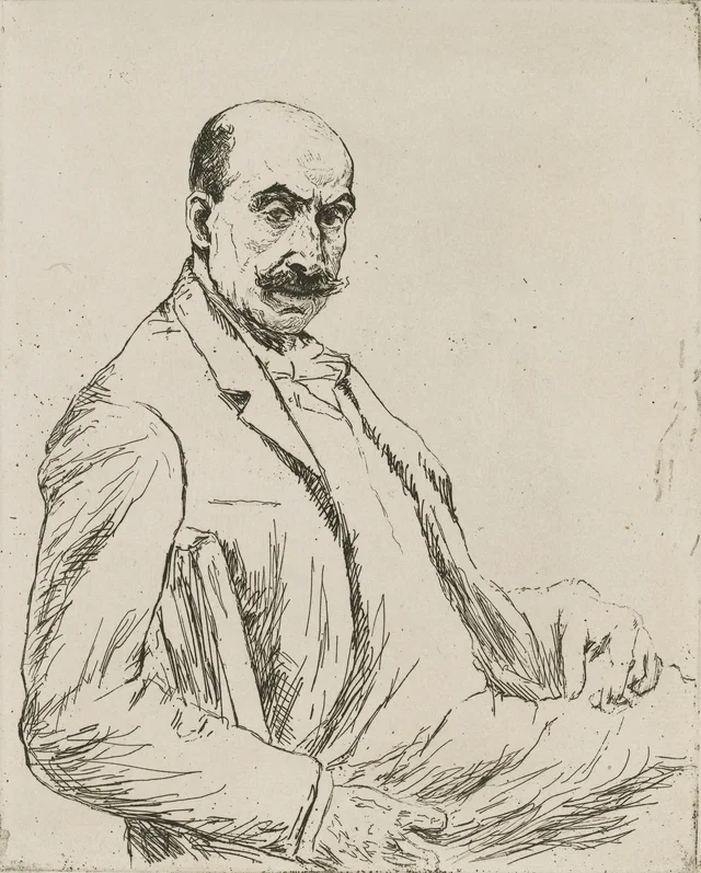 Autorretrato, Max Liebermann