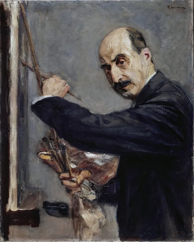 Autorretrato, Max Liebermann