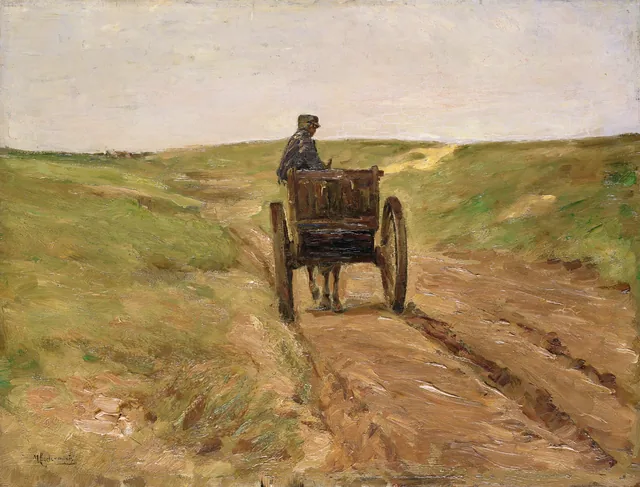 Cart in the Dunes near Katwijk