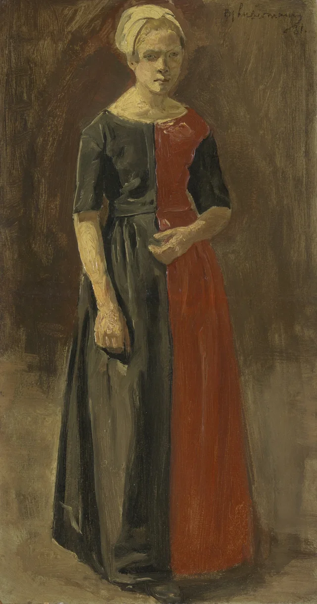 Niña huérfana de Ámsterdam, Max Liebermann