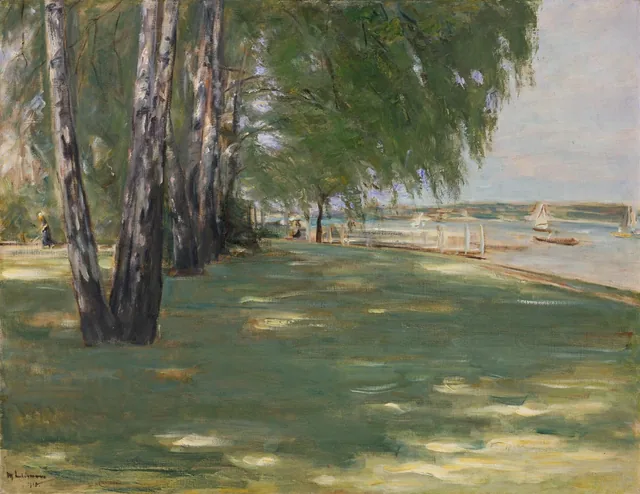 O jardim do artista em Wannsee, Max Liebermann