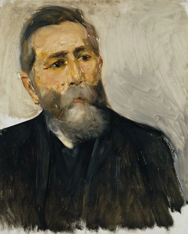 Professor August Voller (study), Max Liebermann
