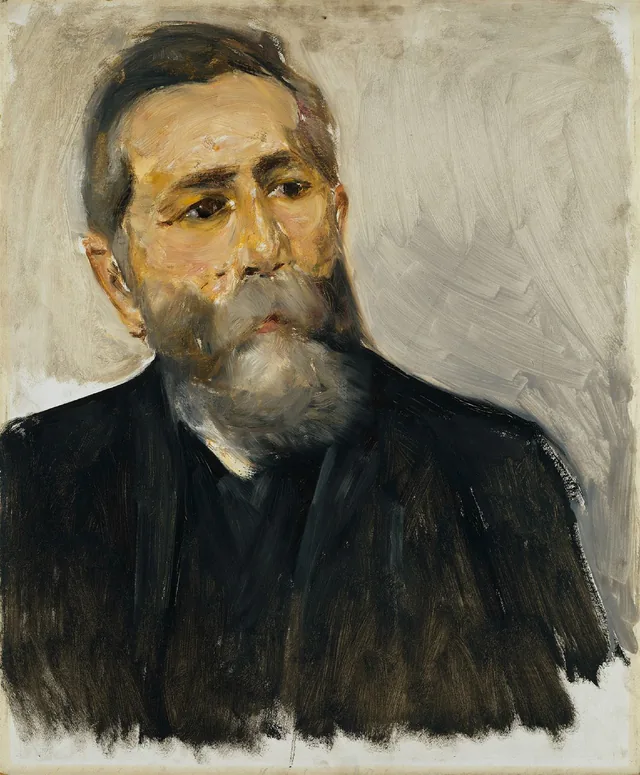 Professor August Voller (estudo), Max Liebermann
