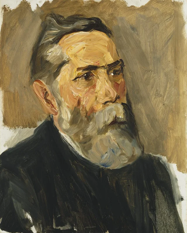Professor August Voller (study), Max Liebermann