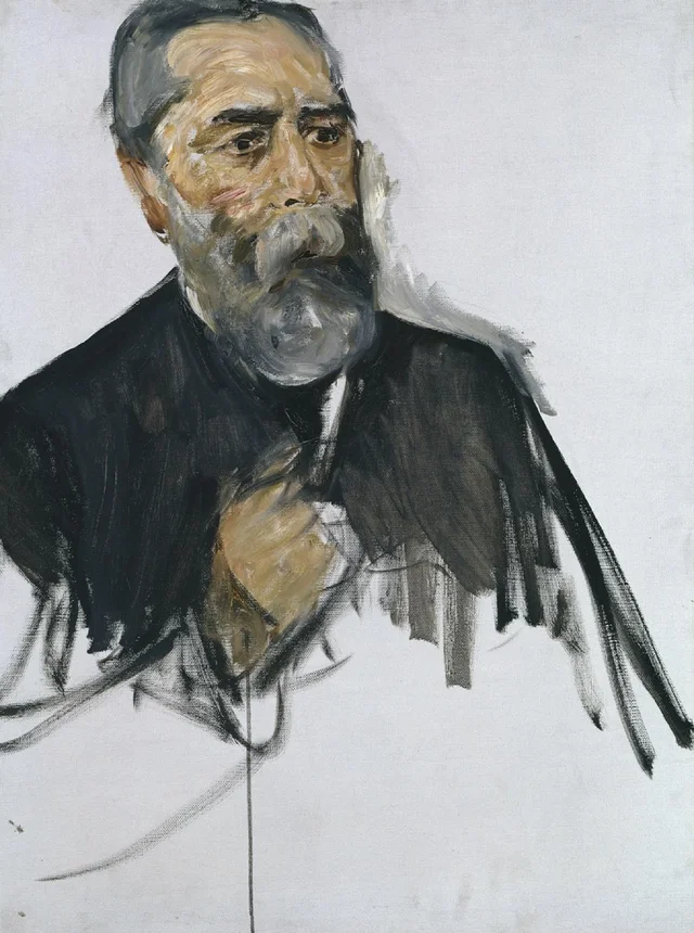 Professor August Voller (study), Max Liebermann