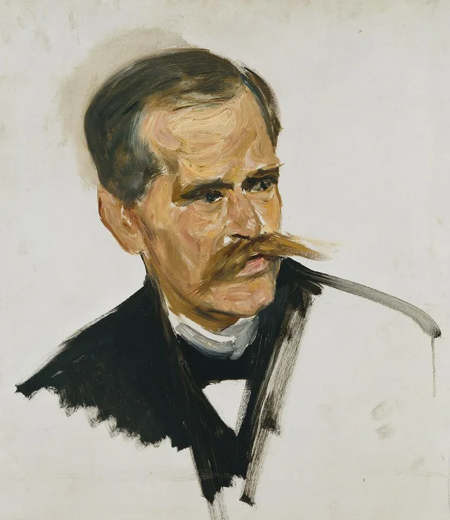 Professor Eduard Zacharias (study), Max Liebermann