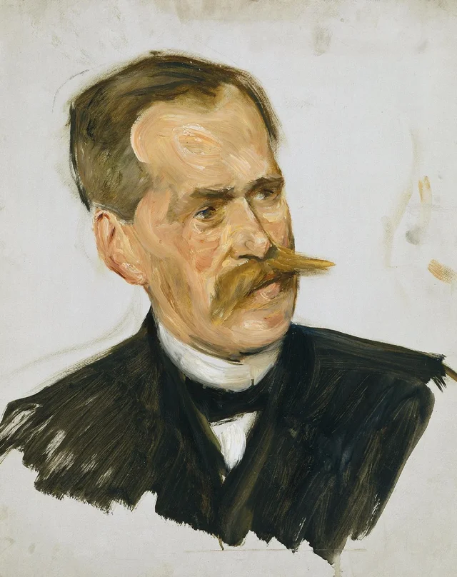 Professor Eduard Zacharias (study), Max Liebermann