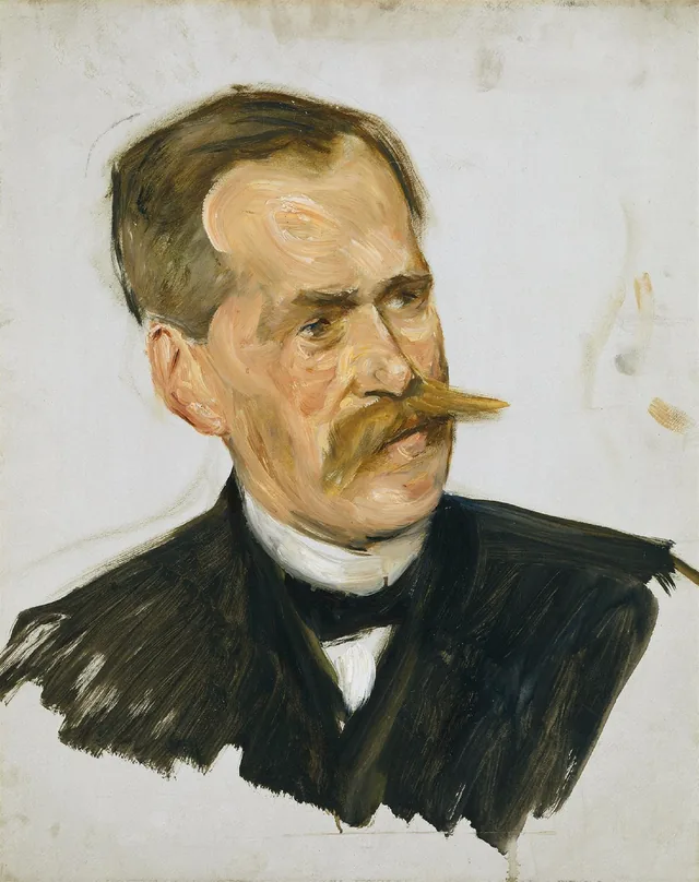 Professor Eduard Zacharias (estudo), Max Liebermann