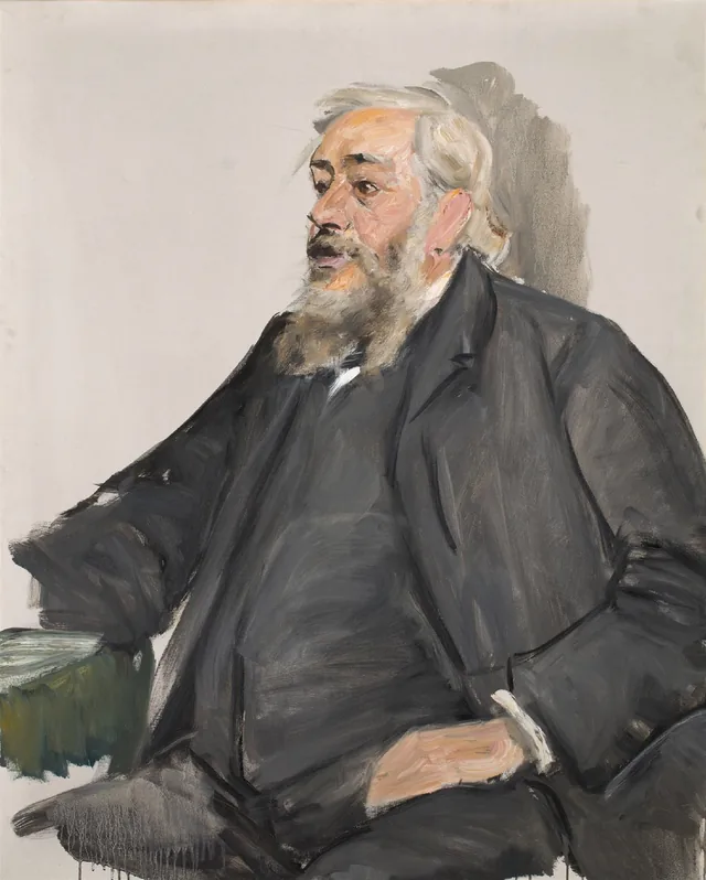 Professor Justus Brinckmann (estudo), Max Liebermann