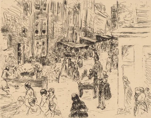 O bairro judeu de Amsterdã, Max Liebermann
