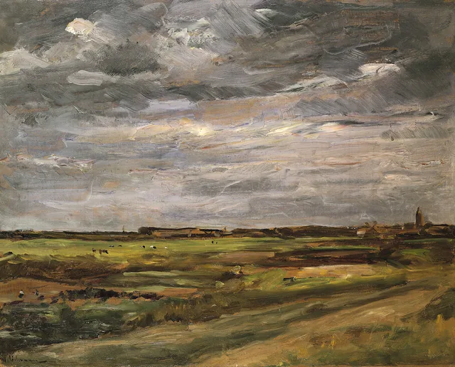 Paisagem perto de Noordwijk, Max Liebermann