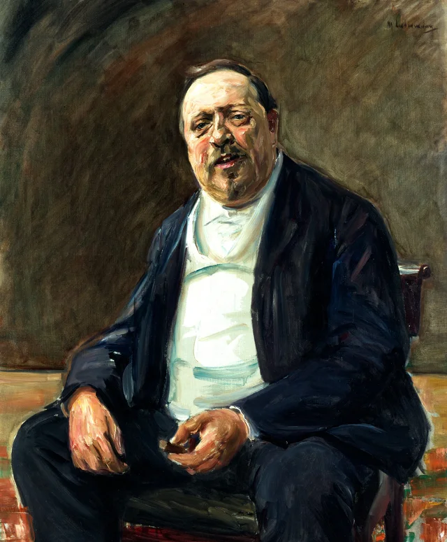 Retrato de Alfred von Berger, Max Liebermann