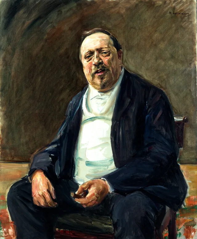 Retrato de Alfred von Berger, Max Liebermann