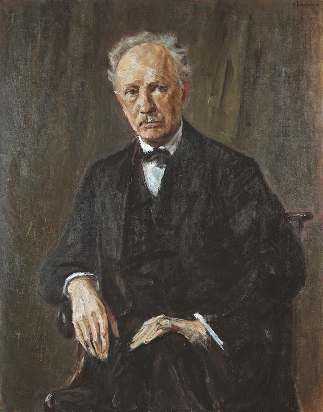 Retrato de Richard Strauss, Max Liebermann