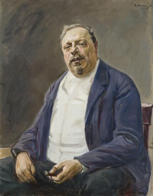 Retrato del barón Alfred von Berger