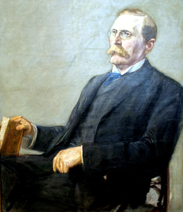 Retrato do Dr. Wilhelm Bode, Max Liebermann