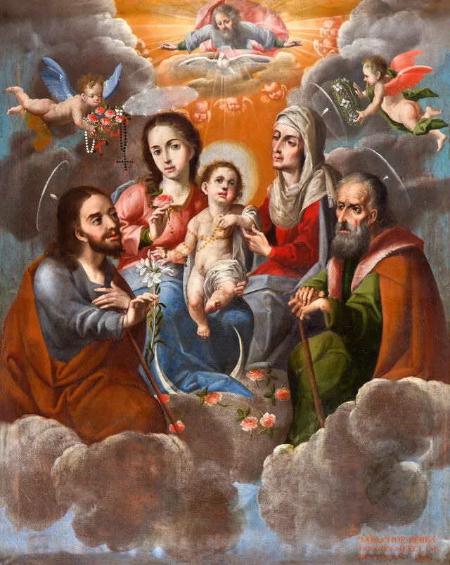 A Sagrada Família, Melchor Pérez de Holguín