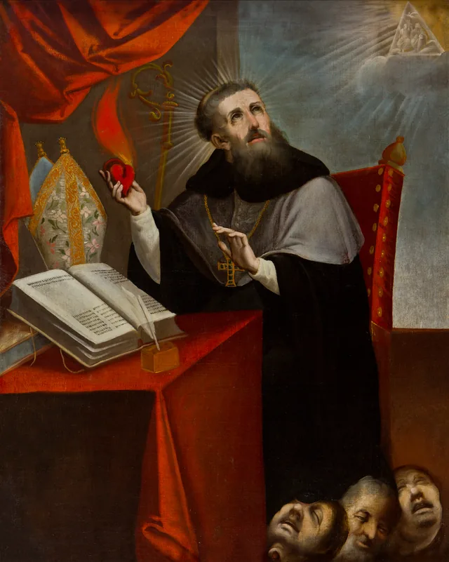 Santo Agostinho, doutor da Igreja, Melchor Pérez de Holguín
