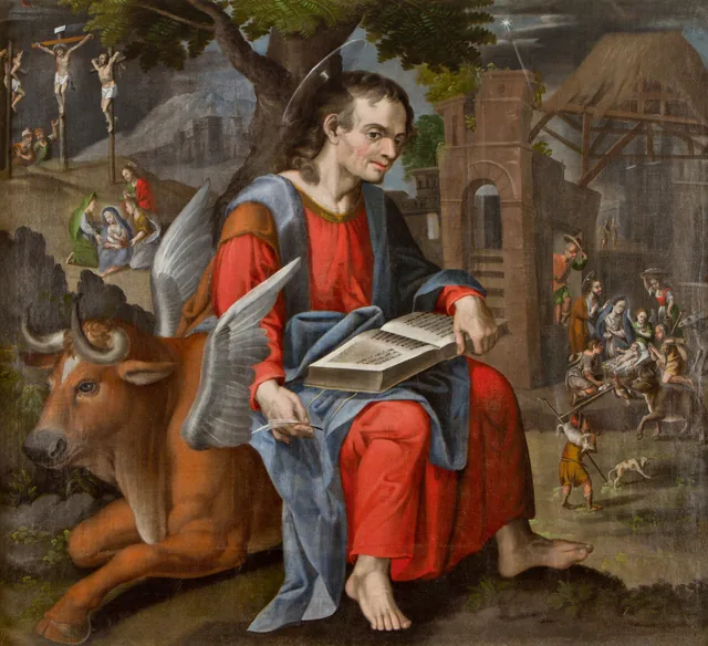 São Lucas Evangelista, Melchor Pérez de Holguín